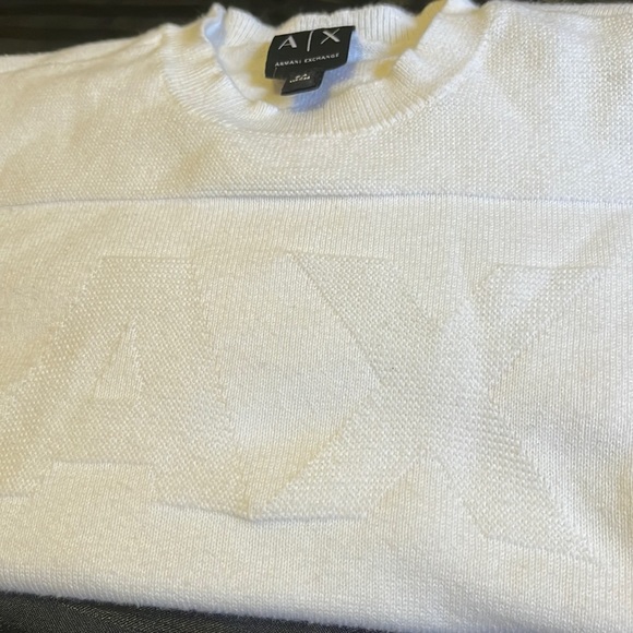 ARMANI EXCHANGE>>Authentic Boy’s sweater. Size 6. Will fit 5T-6T. - Picture 2 of 7